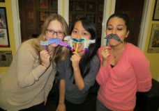 Mustaching Around