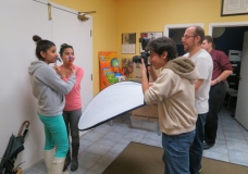 Taking some professional shots!