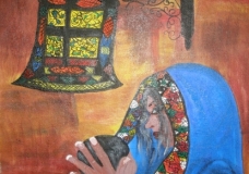 Acrylic painting