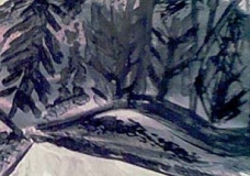 My ski track in Gdynia