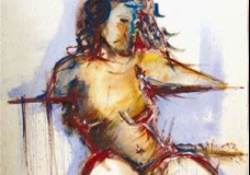 De la serie Mujeres, óleo sobre tela, 2003.