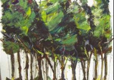 Arboleda, óleo sobre tela, 2003.