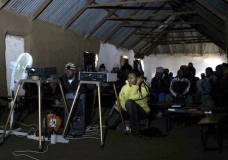 Mobile Cinema in Lesotho