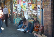 Street musicians on Haight Street