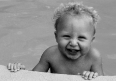 Boy in Pool