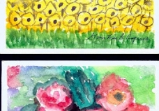 Sunflowers and more (postcards)