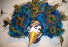 Venetian Peacock Mask