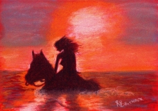 CARMARGUE SUNSET