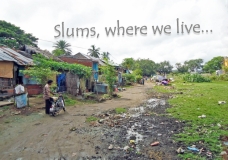 Slums where we live