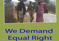 We demand equal right
