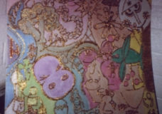 Art deco feelings of its a small world