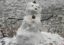 Snowman of the First Snow