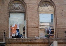 window in chinatown