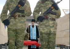 Прощание с пограничниками