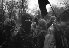 анархисты на демонстрации, спб. // anarchysts on a demonstration, st.petersburg.