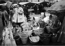 продавщица корзин, выборг. // basket seller, vyborg.