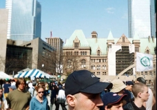 Mike at Nathan Philip's Square