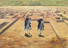 Two Riders in the Desert