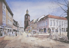At the Market, Nikolai Church
