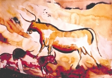 Big Bull with red Cows