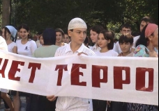 Митинг в Гудермесе