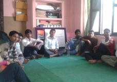 Meeting with youth leaders