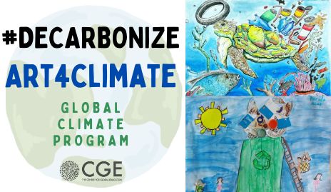 Artwork from #Decarbonize ART4CLIMATE