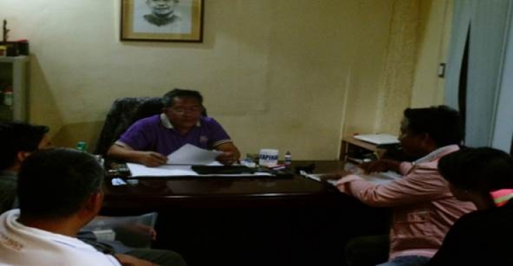 Meeting up with regional Director