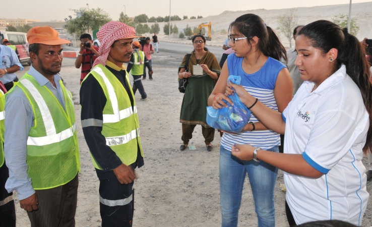500 food packets distributed to landfill workers