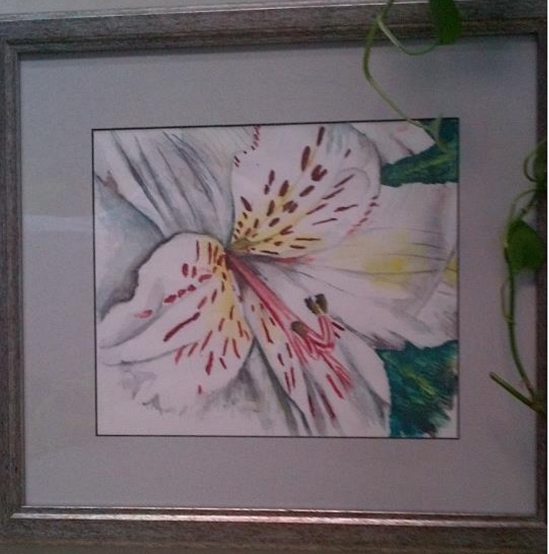 Icy flower