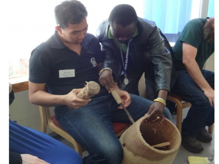 Kpalogo Drum Goes International