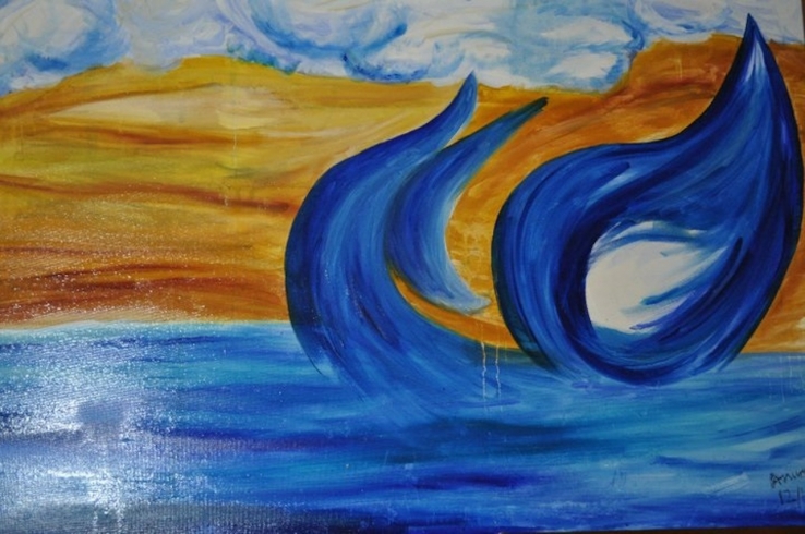 Cohesive Floating by Anum Farooq