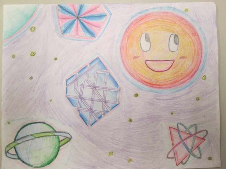 Shapes in Space by Justine