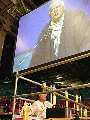 Rick Benson at Jean Vanier
