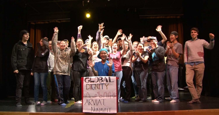 Celebrating Global Dignity and Moments of Inclusion in Arviat, Nunavut