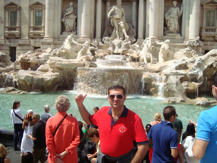 in fontana de trive