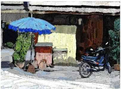 BLUE UMBRELLA
