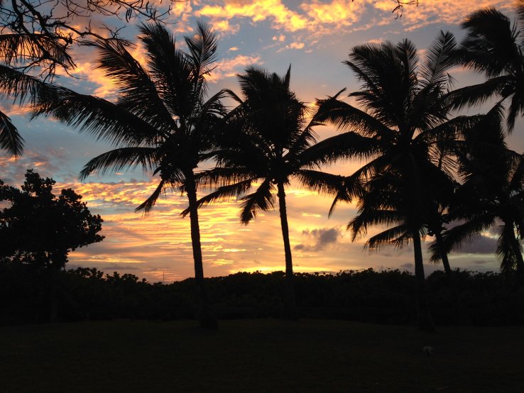 Kamaole Beach Silhouette