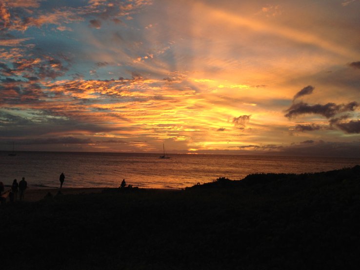 Kamaole Beach Sunset