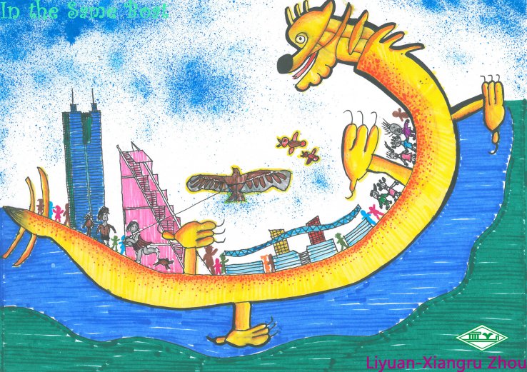 Xiangru Zhou——In the Same Boat