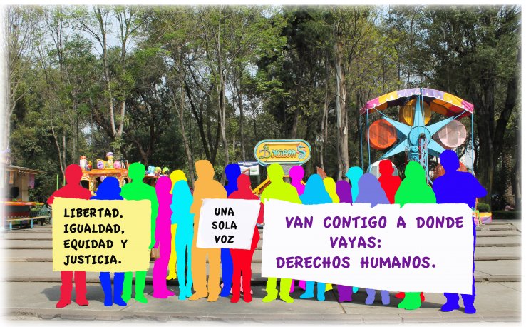 Young People defending Human Rights