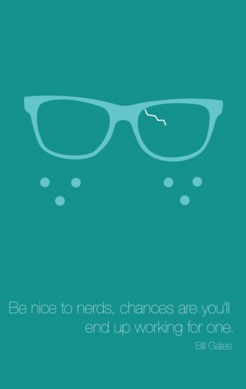 Be Nice to Nerds
