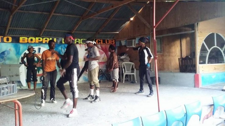 We are dancing