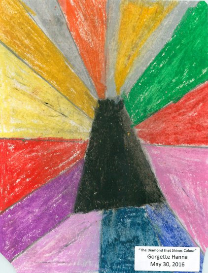 The Diamond that Shines Colour