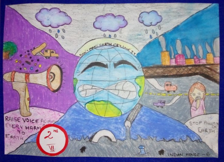 Mother Earth is crying
