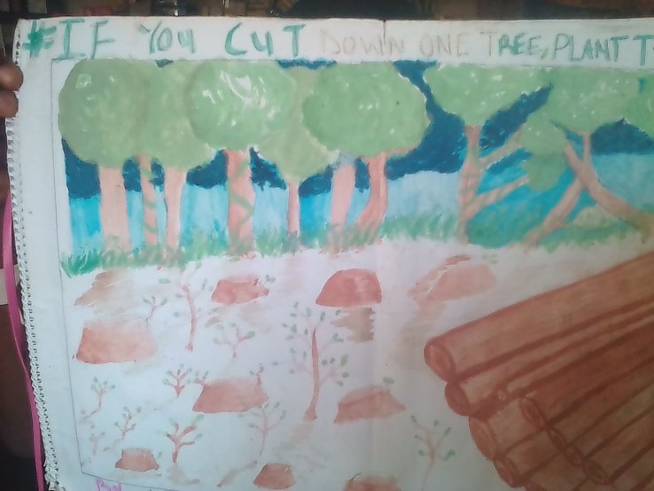 #If you cut down one tree,Plant two