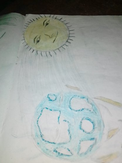 Artworks on climatic change