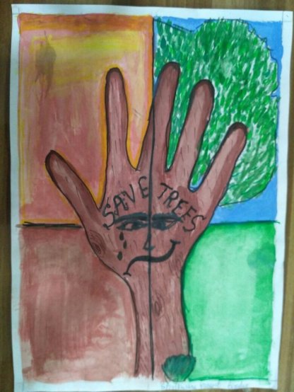 Save Trees - Stop Pollution