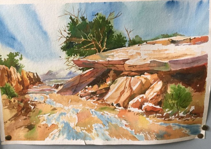 Dried up rivers
