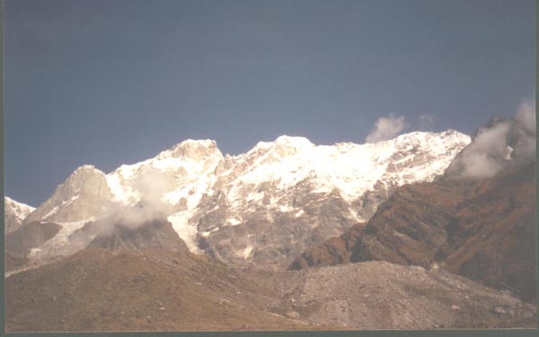 The Himalayas at Kedar Nath